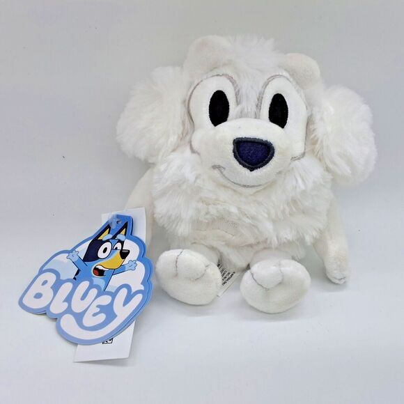 nwt LILA THE White MALTESE 6.5" Small Stuffed Plush - Bluey & Friends Puppy Dog - Picture 6 of 6